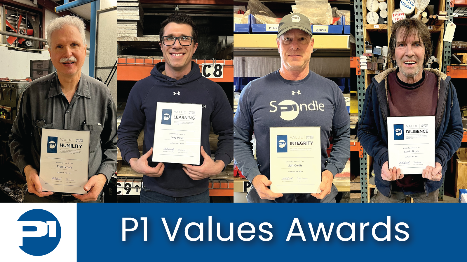 P1 Values Awards