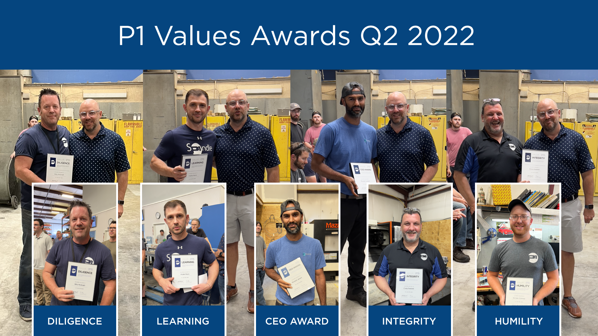 P1 Values Awards Q2 2022