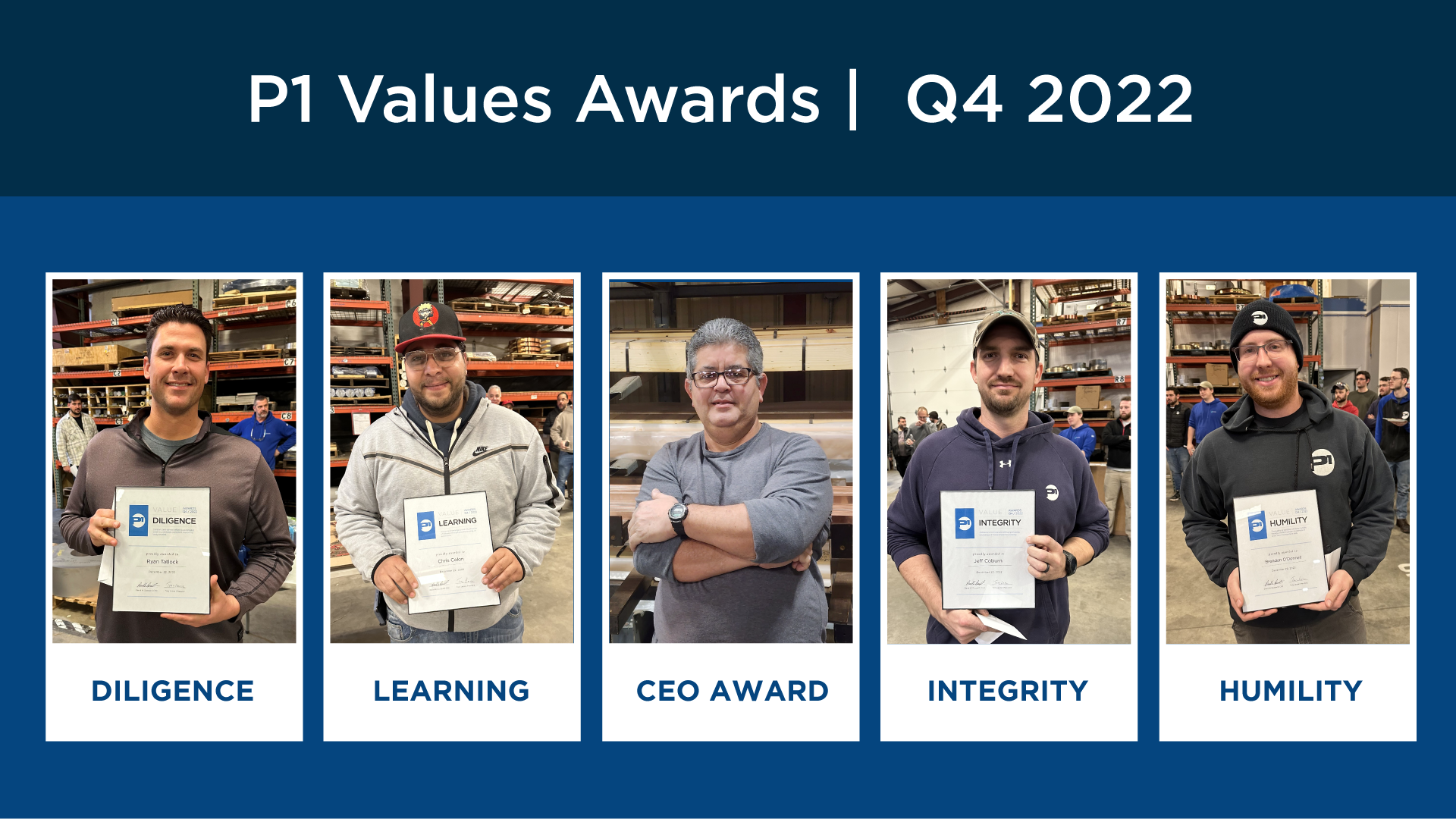 P1 Values Awards Q4