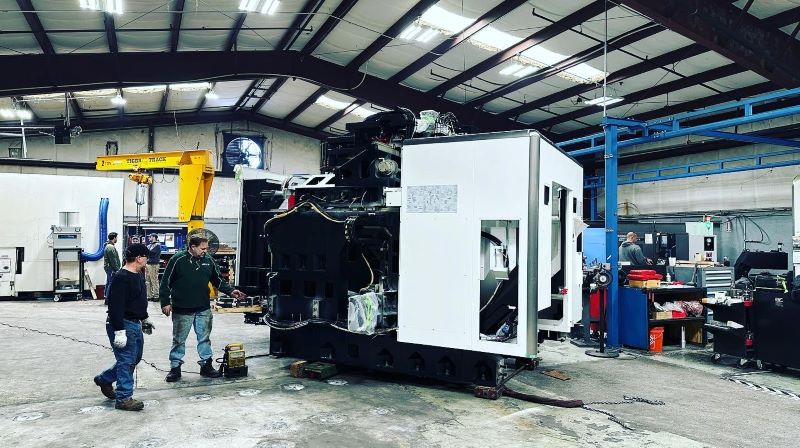 P1 Manufacturing | New 5 Axis machine arrives