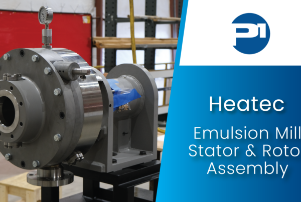P1 Manufacturing | Heatec stator and rotor assembly