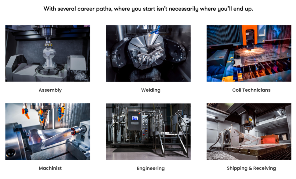 P1 Manufacturing | Pathways Careers
