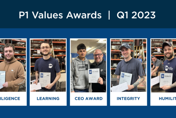 P1 Values Awards | Q1 2023
