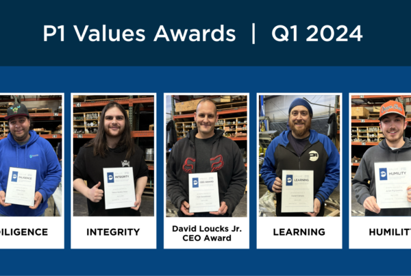 P1 Manufacturing Values Awards Q1 2024